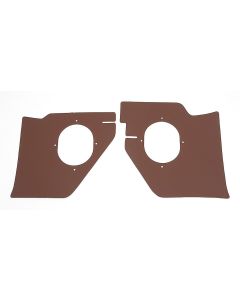 Full Size Chevy Kick Panels, For Cars Without Air Conditioning, Saddle, 1963