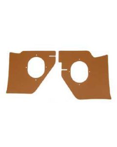 Full Size Chevy Kick Panels, For Cars Without Air Conditioning, Aqua,1963