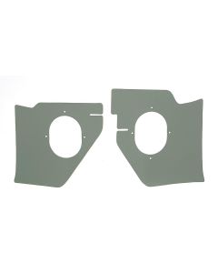 Full Size Chevy Kick Panels, For Cars Without Air Conditioning, Green, 1963