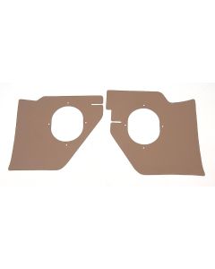 Full Size Chevy Kick Panels, For Cars With Air Conditioning, Fawn, 1963