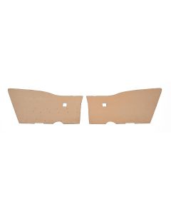 Chevy Rear Quarter Panel Boards, 2-Door Hardtop, Impala, 1958