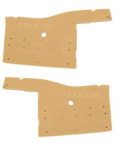 Full Size Chevy Rear Quarter Panel Boards, Impala Convertible, 1958