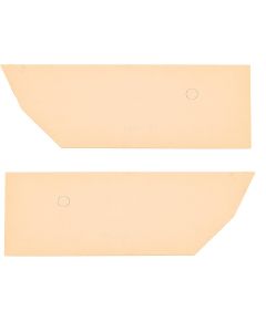 Full Size Chevy Rear Quarter Panel Boards, 2-Door Hardtop, Impala, 1961