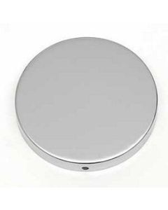 Chevy Air Duct Blower Hole, Chrome, 1957