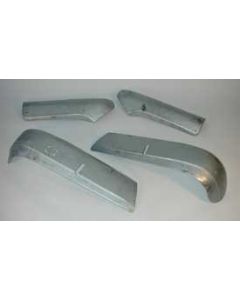 Chevy Seat Side Shell Set, 2-Door, 1957