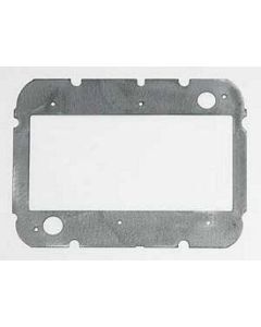 Chevy Heater Core Mounting Plate, Deluxe, 1957