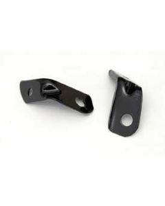 1956 Chevy Grille Tie Bar Angle Brackets, Black