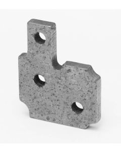 Chevy Door Hinge Nut Plate, Upper, 1955