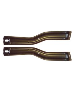 Rear Bumper End To Frame Diagonal Brackets,1957