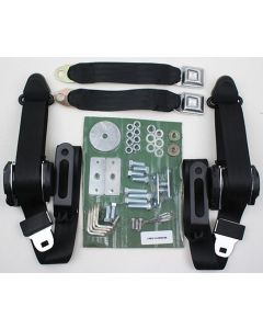 El Camino Seat Belts, Lap And Shoulder Combo, Bench Seat, 1968-1972