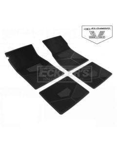Legendary El Camino SS Vinyl Floor Mat, SS396 With Flag, 1966