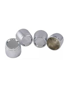 Wheel Cap Set, Chrome, For Corvette-Style Wheels