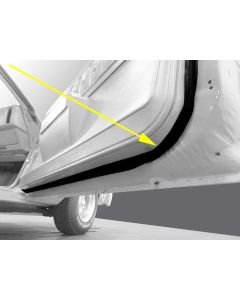 El Camino Door Weatherstrip Seals, 1973-1977