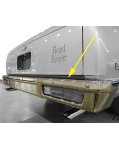 El Camino Rear Bumper, Without Holes For Impact Strip, 1978-1987