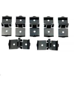 El Camino Long Bed Molding Clips Set, Per Side, 1964-1967