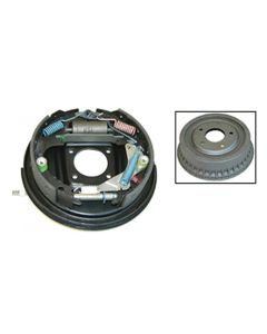 Chevelle Or Malibu Brake Drum, Complete 9 Inch Rear Assembly, Without Splash Shield, 1964-67