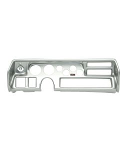 El Camino - Instrument Cluster Panel, Sweep Style, Aluminum Finish, With Pre-Cut Holes, 1970-1972
