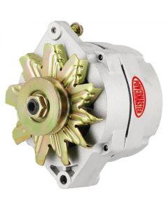 El Camino Alternator, 100 Amp, Natural Finish, Powermaster, 1964-72