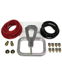 El Camino  Battery Relocation Kit, Natural Finish, Detroit Speed, Group 34/78