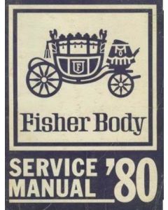1980 El Camino Body By Fisher Service Manual