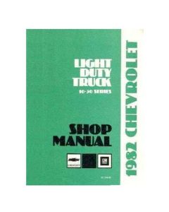 El Camino Shop Manual, 1982
