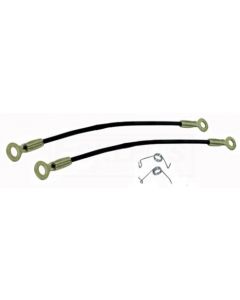 El Camino Tailgate Cable And Spring, Kit, 1978-1987
