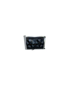 El Camino Radiator Module LS Engine With Spal Dual 11" Fans And Transmission Oil Cooler 1966-1967