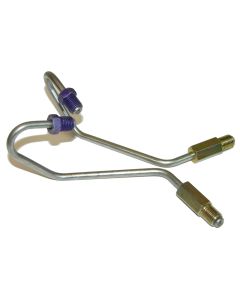 1968 El Camino Front Brake Lines, Drum Brakes, OE Steel