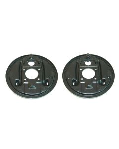 El Camino Rear Drum Backing Plate, Without Splash Shield, 1964-1972