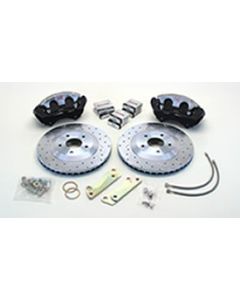 13"  Front Brake  Swap Kit For Drum  Spindles, 98-02 F-Body front Brake Upgrade Kit