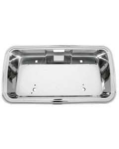 1978 1987 El Camino Rear Chrome  License Plate Pocket