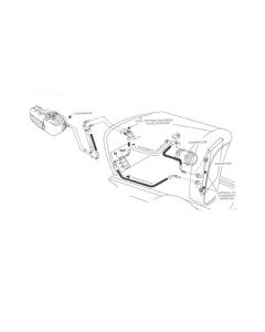 Full Size Chevy Universal Hose & Dryer Kit, For 134A Coolant, 1958-1972