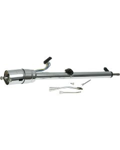 1958 Full Size Chevy ididit Chrome Column Shift Tilt Steering Column
