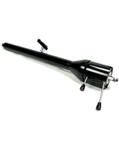 Full Size Chevy Steering Column Tilt, Floor Shift, Black Powder Coated, ididit, 1958