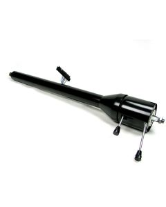Full Size Chevy Steering Column Tilt, Floor Shift, Black Powder Coated, ididit, 1959-1960