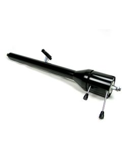 Full Size Chevy Steering Column Tilt, Floor Shift, Black Powder Coated, ididit, 1967