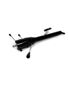 Full Size Chevy Steering Column, Tilt, Column Shift, Black Powder Coated, ididit, 1963-1964