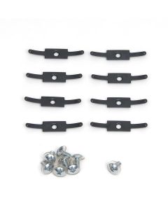 Full Size Chevy Trunk Panel Insert Clip Set, Impala, 1962