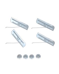 Full Size Chevy T-Bolt Clip & Nut Kit, 1958-1972