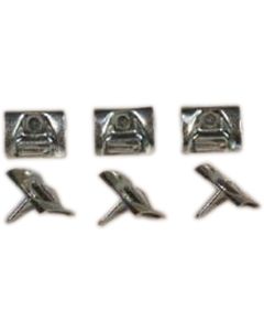Upper Windshield Molding Clips,Impala,1958   (6-Pieces)