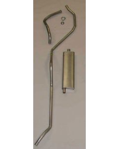 Full Size Chevy Exhuast System, Stainless Steel, 6-Cyinder,1958