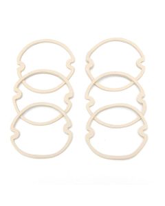 Full Size Chevy Taillight & Back-Up Light Lens Gaskets, 1960