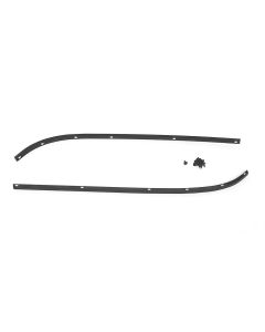 Full Size Chevy Convertible Top Header Strips, 1961-1964