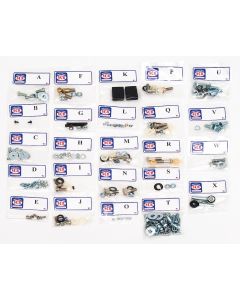 Full Size Chevy Convertible Top Hardware Kit, 1958