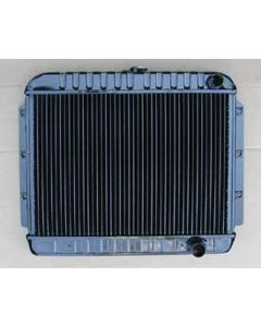 Full Size Chevy 4-Core Radiator, For Cars With Manual Transmission, 409ci, 1963
