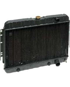 Full Size Chevy 3-Core Radiator, For Cars With Manual Transmission, 6-Cylinder, 1963