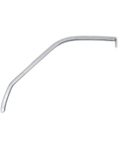 Full Size Chevy Quarter Window Upper Glass Frame, Left Or Right, Convertible, 1959-1960