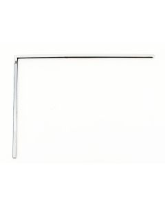 Full Size Chevy Door Glass Frame, Left Or Right, 2-Door, Impala, 1958