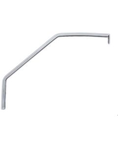 Full Size Chevy Quarter Window Upper Glass Frame, Left Or Right, Convertible, 1958