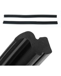 Quarter Window Weatherstrip,2-Door Hardtop,1958